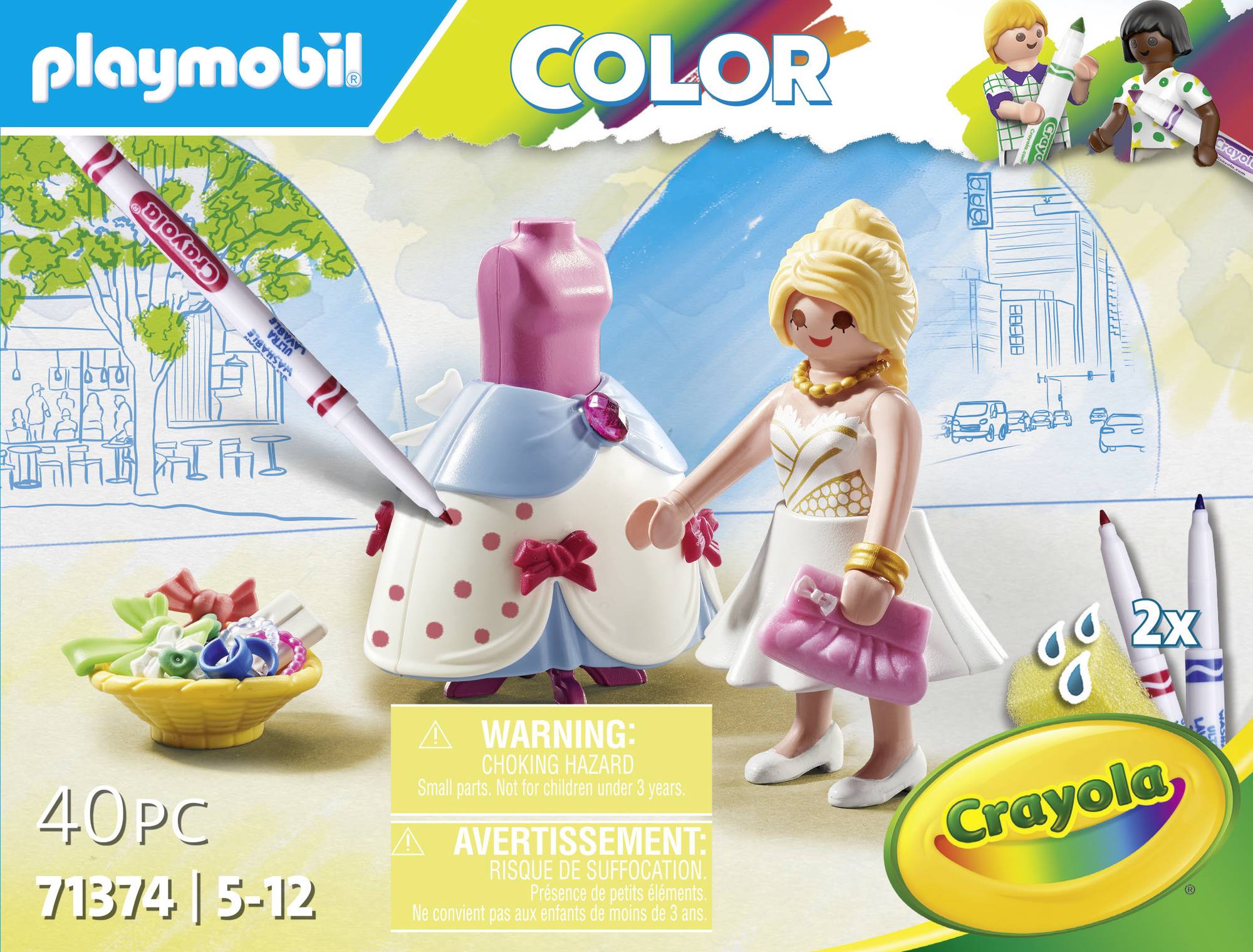 Playmobil® Color Fashion Kleid 71374