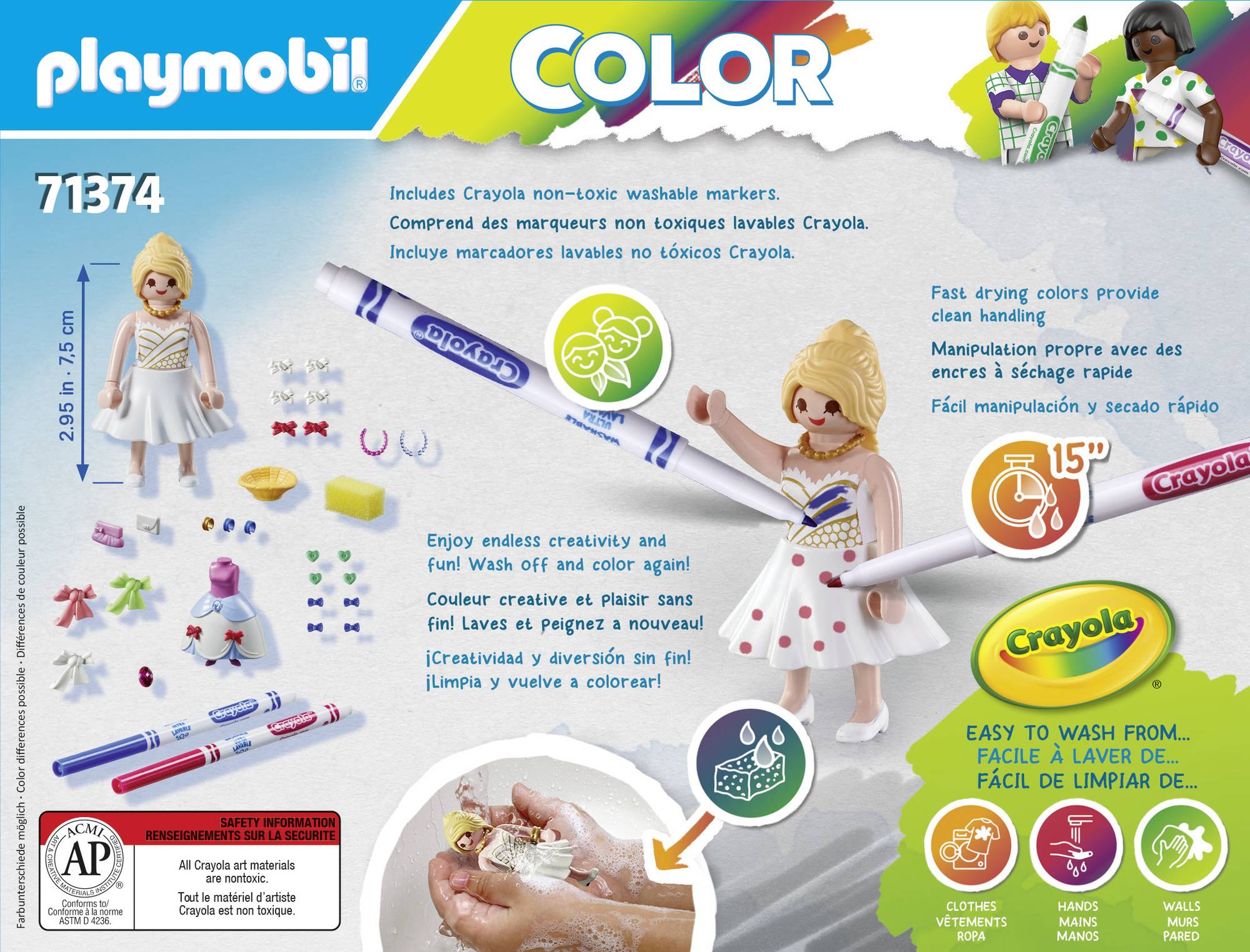 Playmobil® Color Fashion Kleid 71374