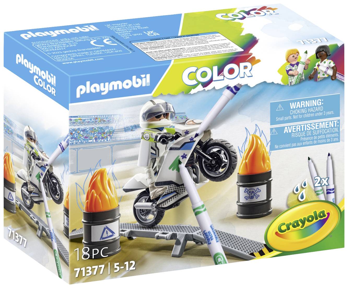 Playmobil® Color Motorrad 71377