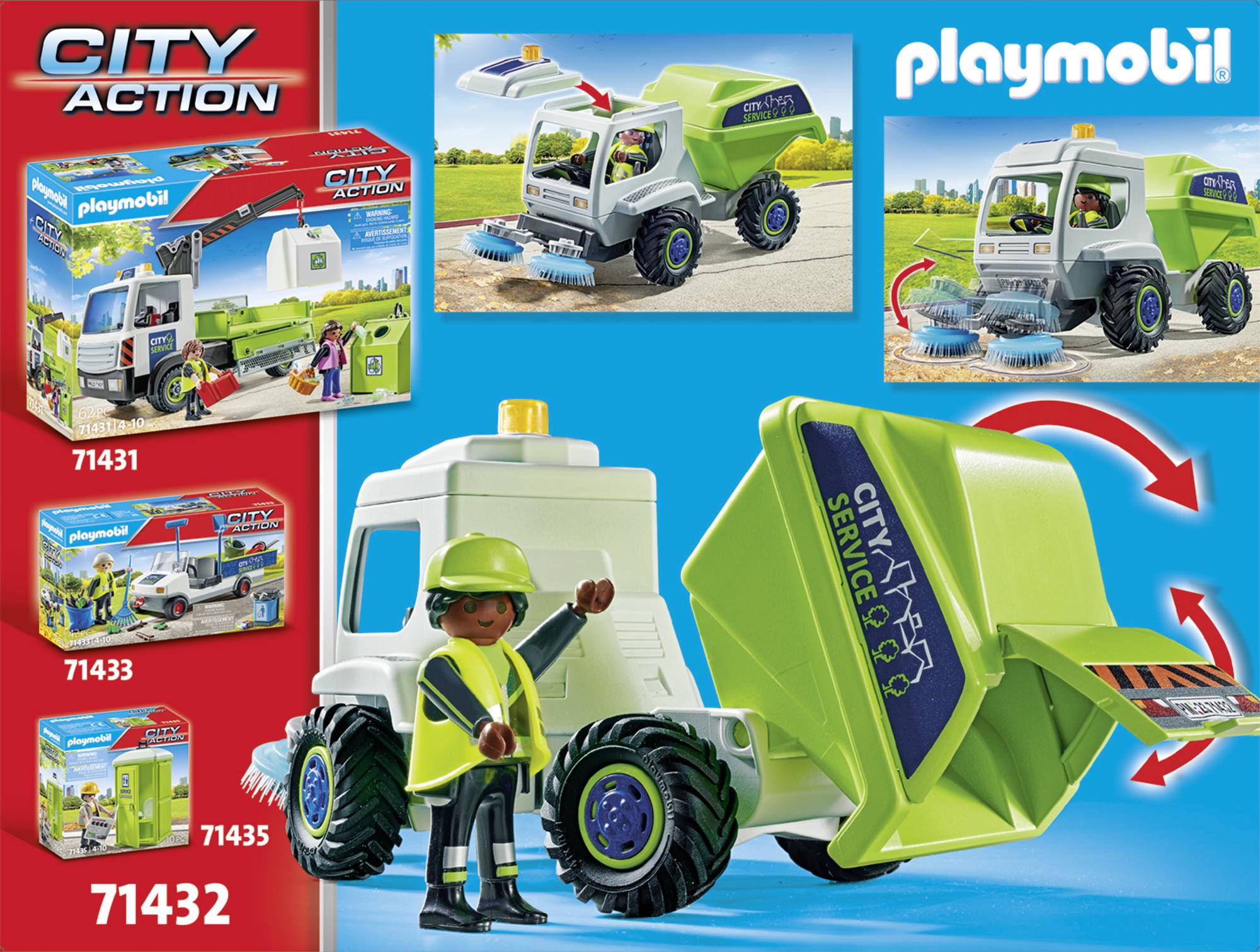Playmobil® City Action Kehrmaschine 71432