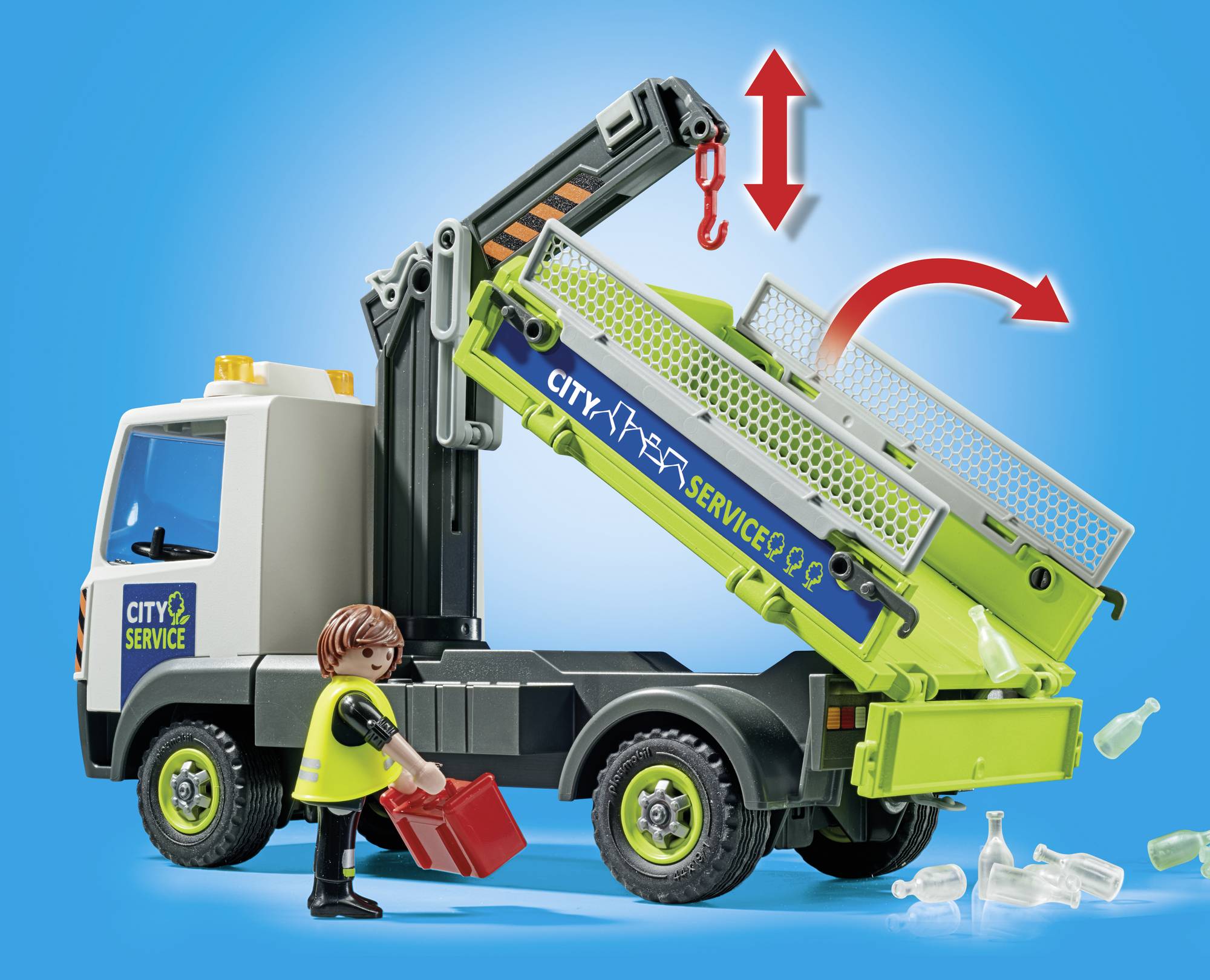 Playmobil® City Action Altglas-LKW mit Container 71431