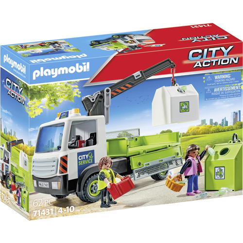 Playmobil® City Action Camion en verre avec conteneur 71431