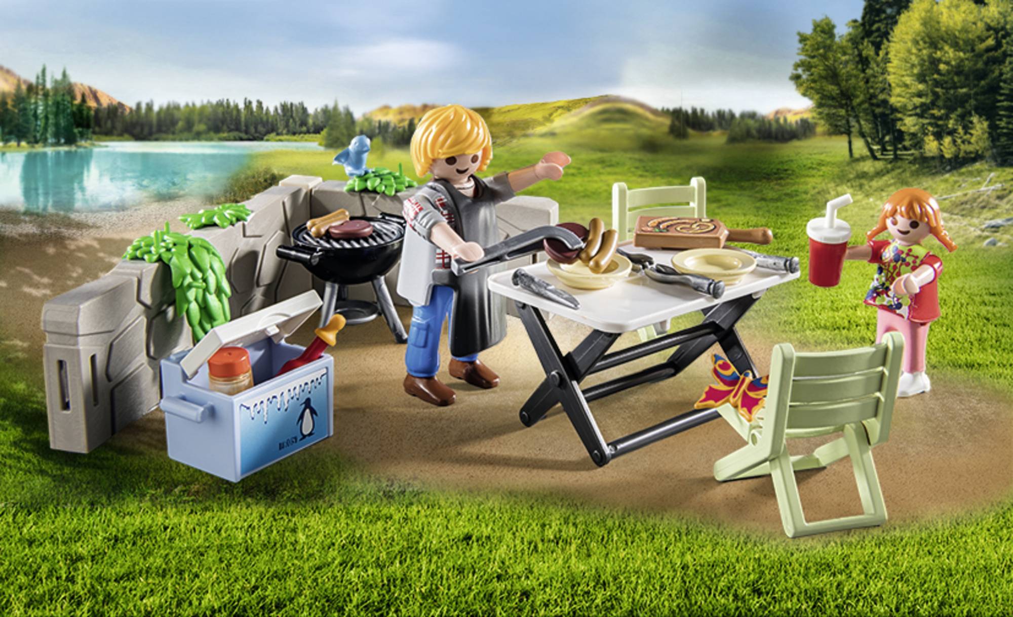 Playmobil® Family Fun Gemeinsames Grillen 71427