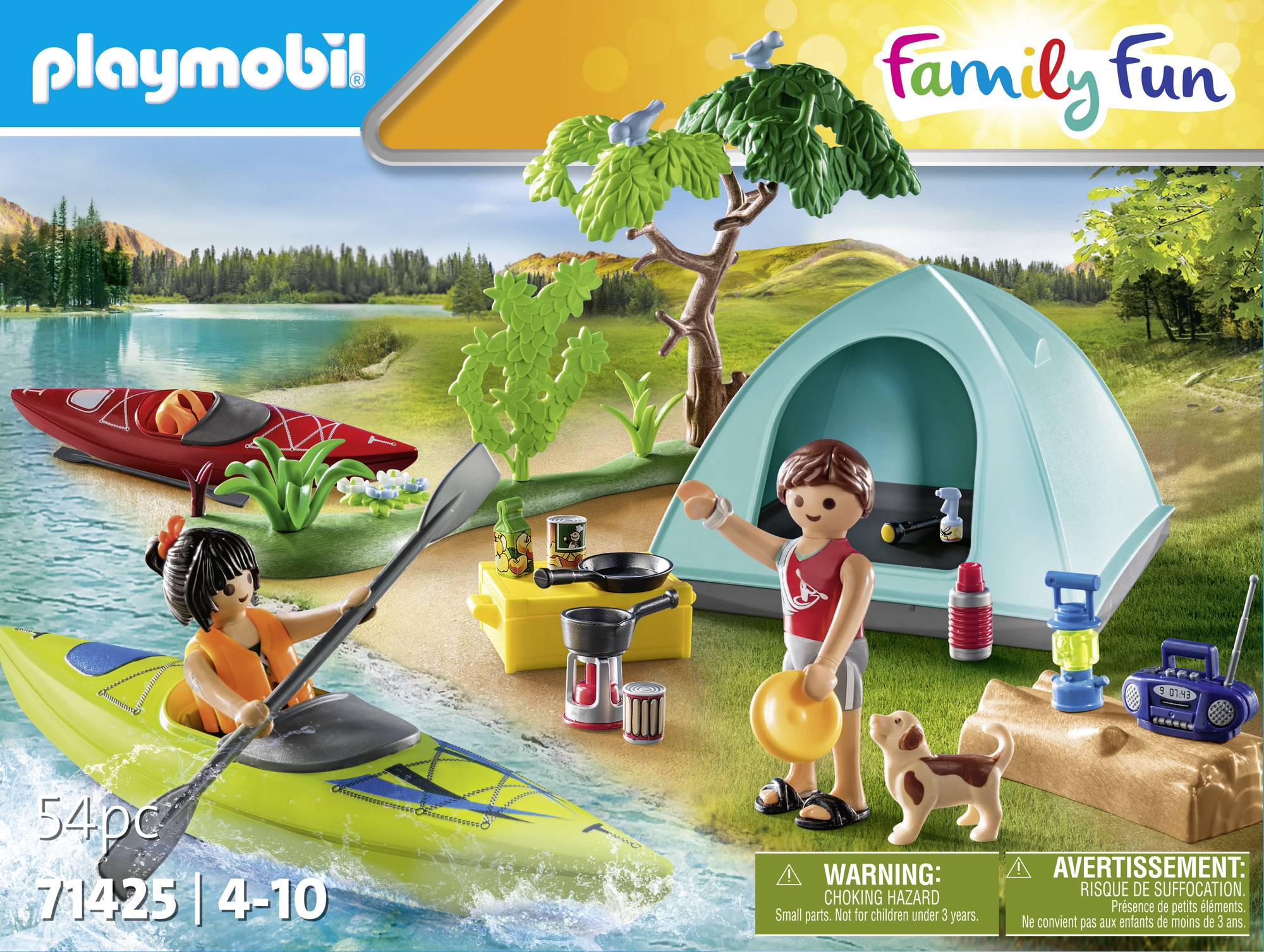 Playmobil® Family Fun Zelten 71425