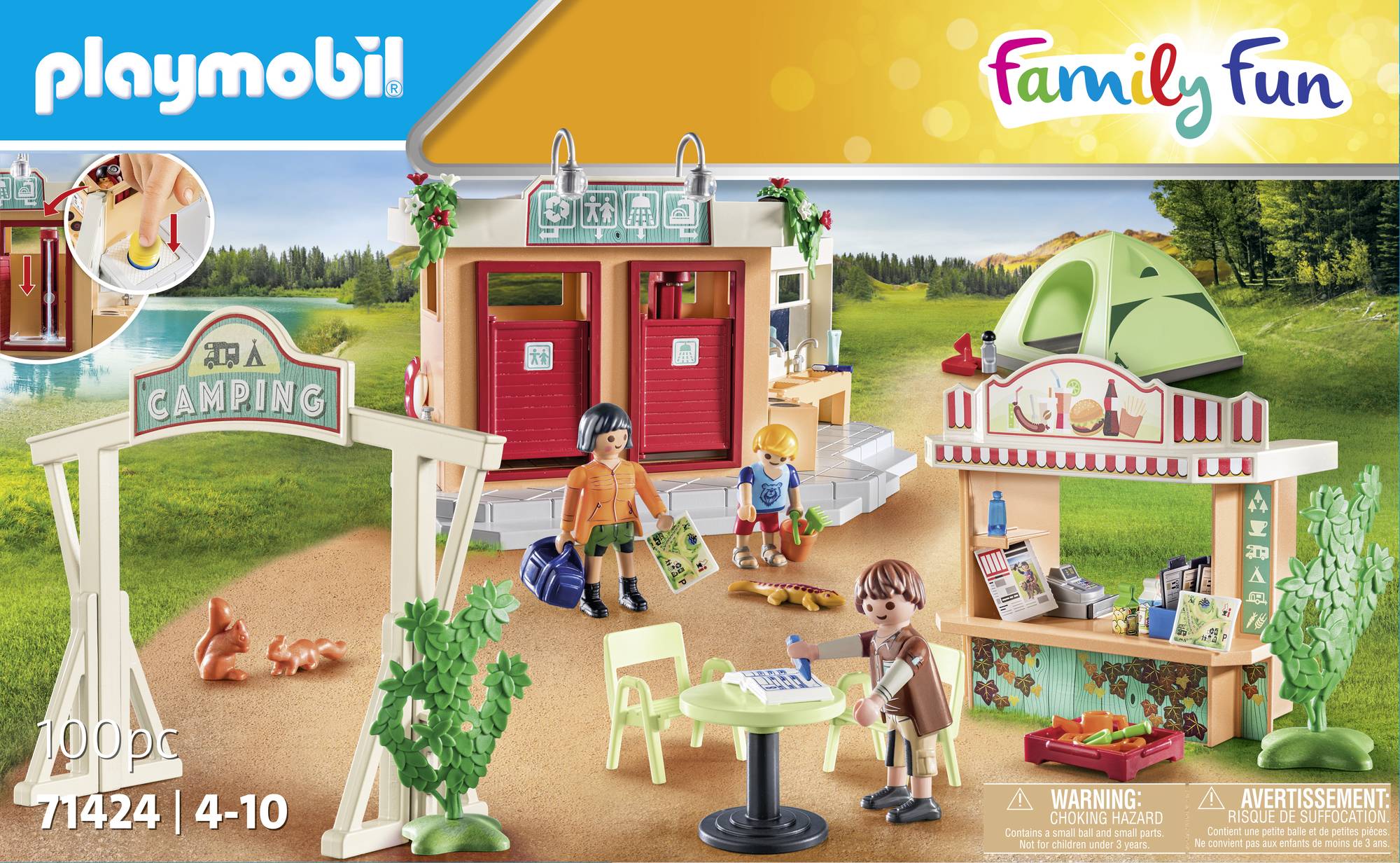 Playmobil® Family Fun Campingplatz 71424