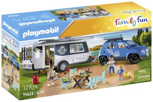 Playmobil Family Fun Wohnwagen mit Auto 71423