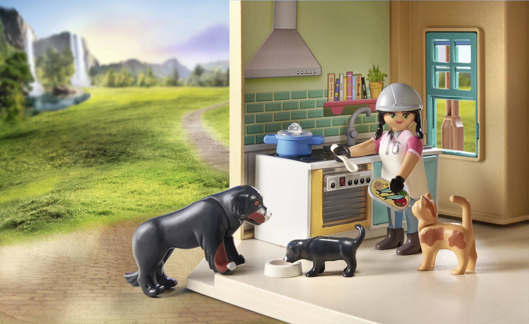 Playmobil® Horses of Waterfall Waterfall Ranch 71351