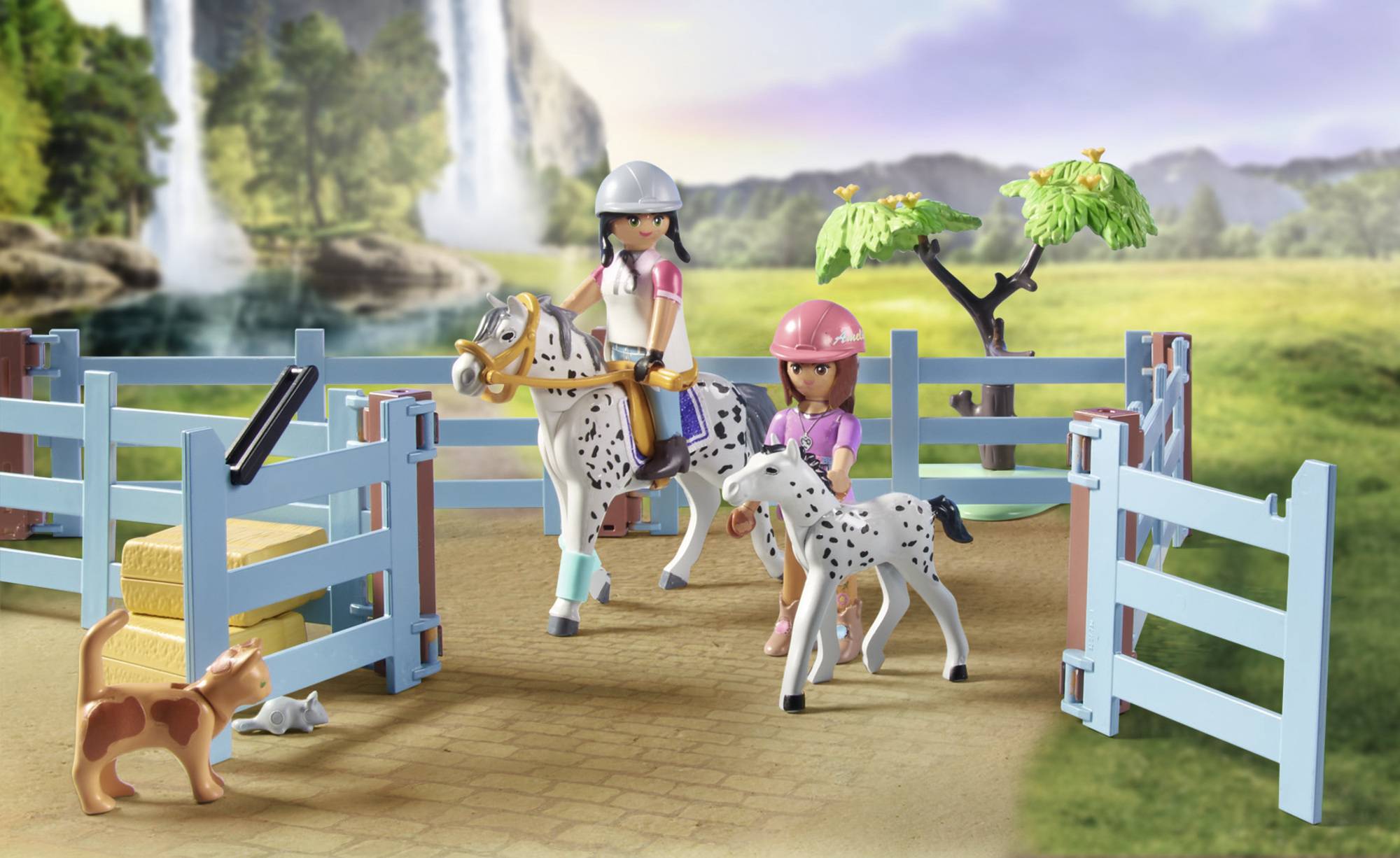 Playmobil® Horses of Waterfall Waterfall Ranch 71351