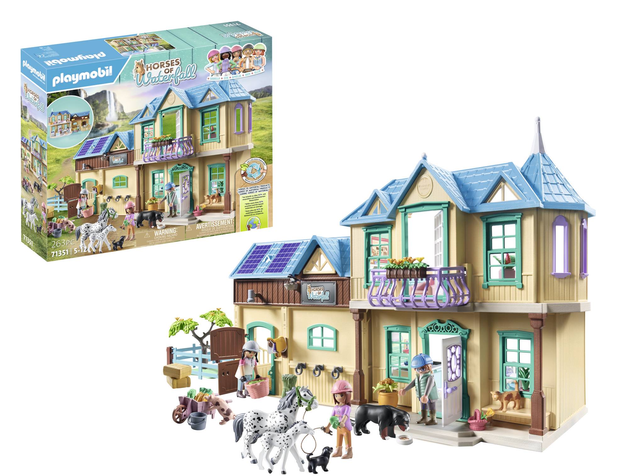 Playmobil® Horses of Waterfall Waterfall Ranch 71351