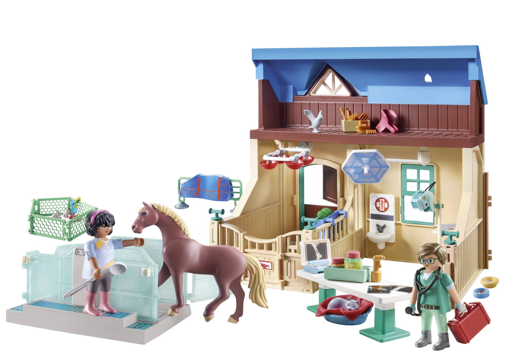Playmobil® Horses of Waterfall Reittherapie & Tierarztpraxis 71352