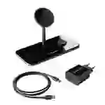 Intenso Induktions-Ladegerät MB13 black 3in1 7410810 Ausgänge Induktionslade-Standard Schwarz Intenso Induktions-Ladegerät MB13 black 3in1 7410810 Ausgänge Induktionslade-Standard Schwarz