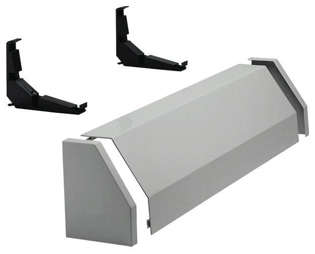 Hager Rangierkanal (L x B x H) 550 x 190 x 150 mm 1 St. Grau