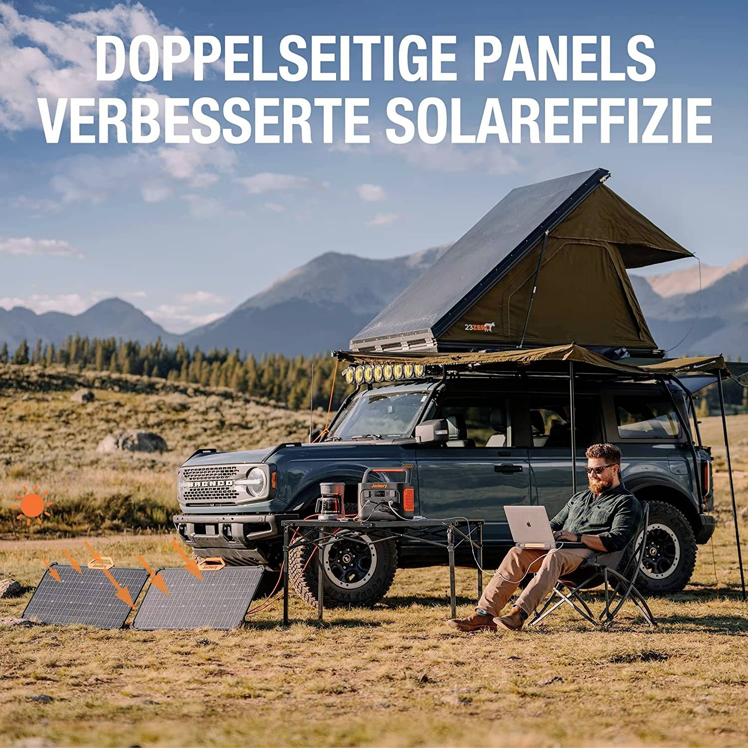 Jackery SolarSaga 80 JK-JS80A Solar-Ladegerät 80 W