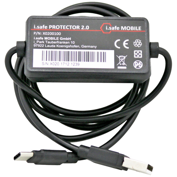 I.safe MOBILE Protector 2.0 Handy Ladegerät USB, USB-C® Schwarz