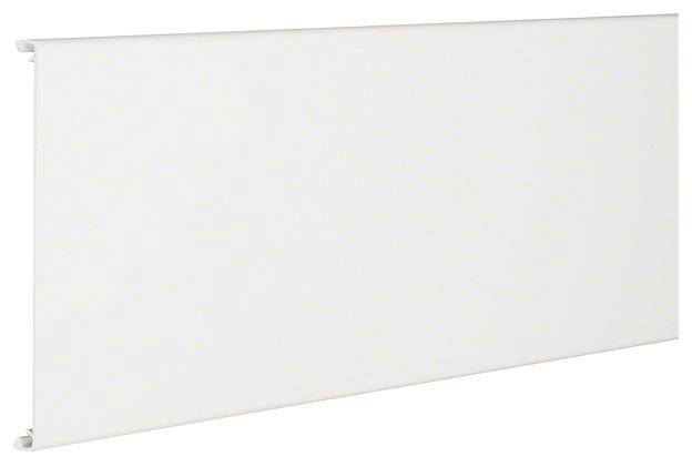 Ein rechteckiges, weißes Heizpaneel an einer Wand installiert, minimalistisch gestaltet, bietet effiziente Platzheizung.