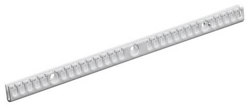 Hager VZ408 VZ408 Kabelabfangschienen Volta APV Kabelabfangschiene Metall Grau 1St.