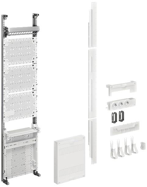 Hager ZU37NW5APZ2 Multimedia-Verteiler Inhalt 1St.