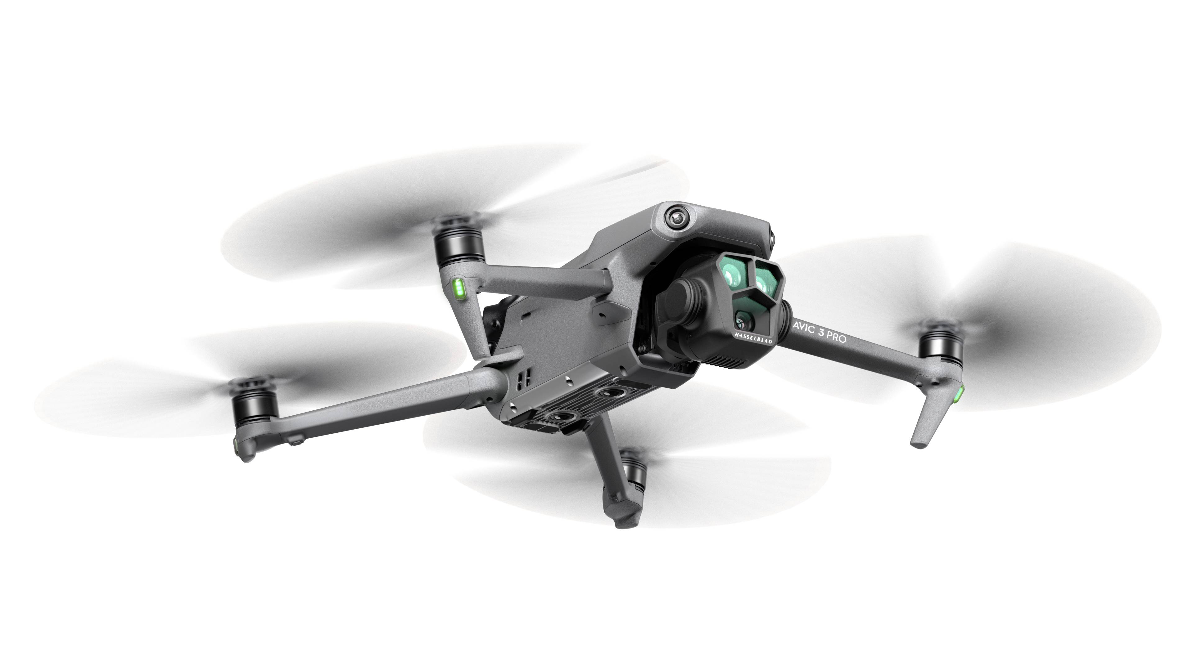 DJI Mavic 3 Pro (DJI RC) Quadrocopter 100% RtR Kameraflug, Profi Hellgrau (matt)