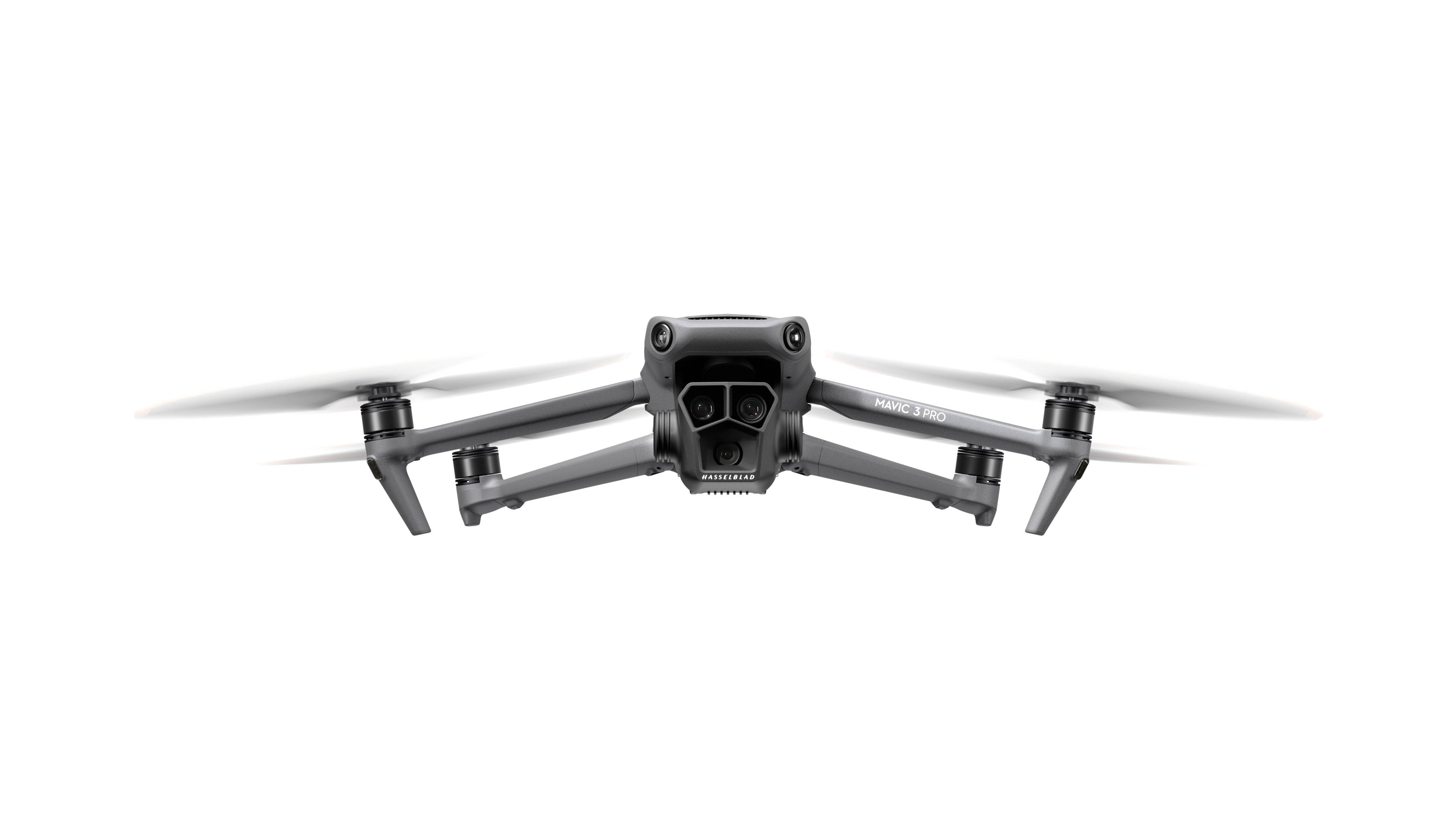 DJI Mavic 3 Pro (DJI RC) Quadrocopter 100% RtR Kameraflug, Profi Hellgrau (matt)