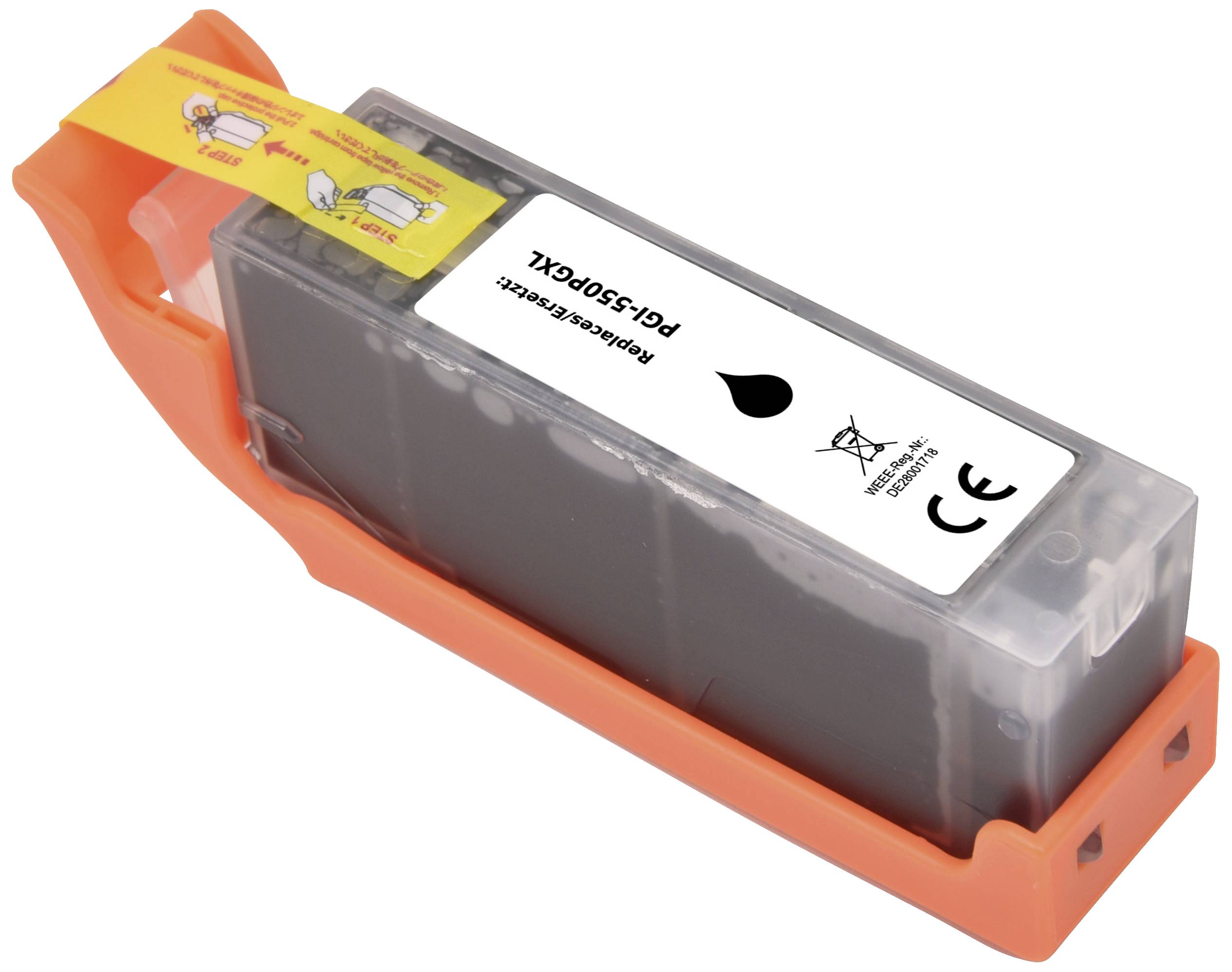 Renkforce Druckerpatrone ersetzt Canon PGI-550PGBK XL Kompatibel Schwarz RF-5633224