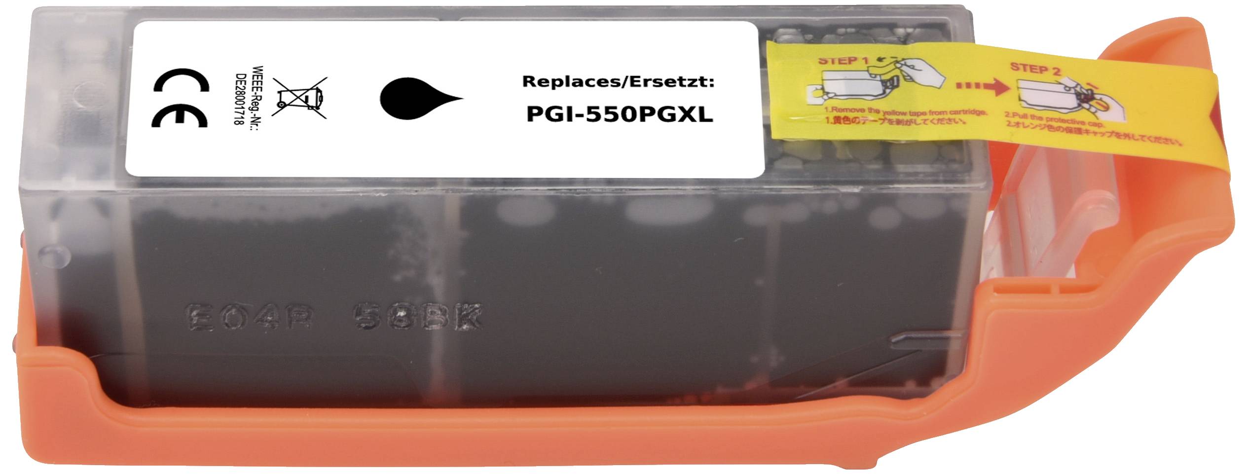 Renkforce Druckerpatrone ersetzt Canon PGI-550PGBK XL Kompatibel Schwarz RF-5633224