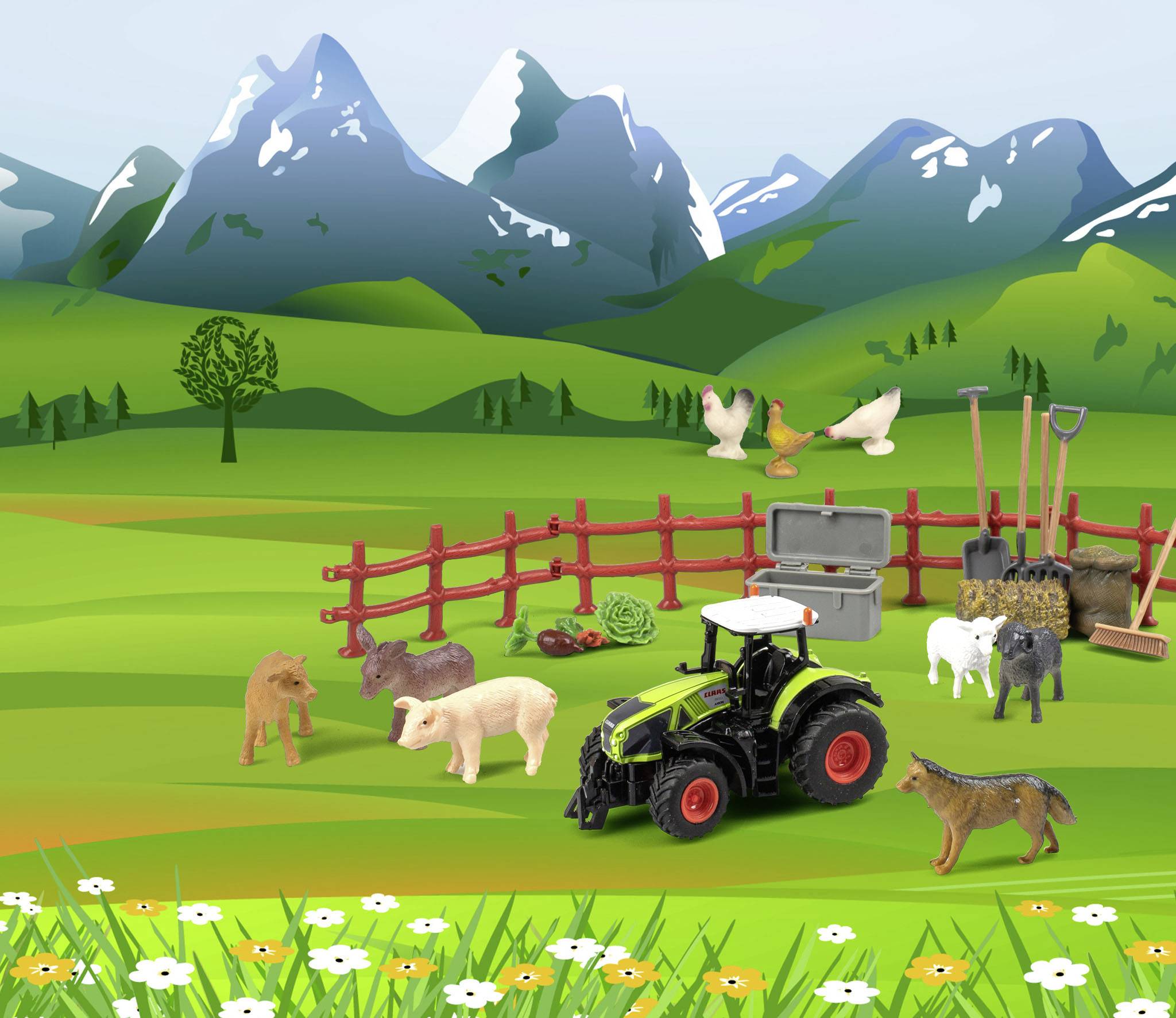 Revell Control RC Class Axion 960 RC-Fahrzeug Adventskalender Altersklasse ab 6 Jahre