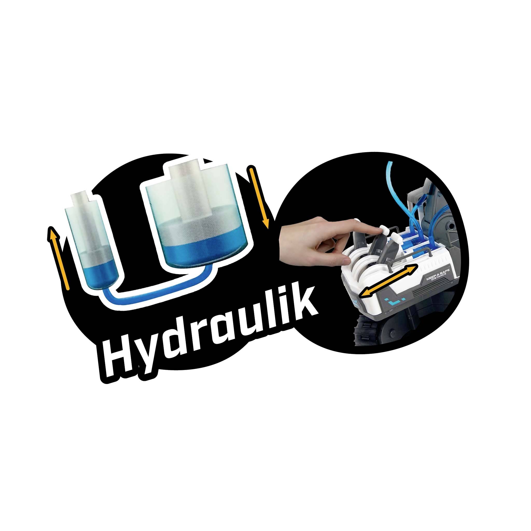 Revell Engineers Adventskalender "Engineers Excavator" Hydraulik-Bagger Technik Adventskalender Altersklasse ab 8 Jahre