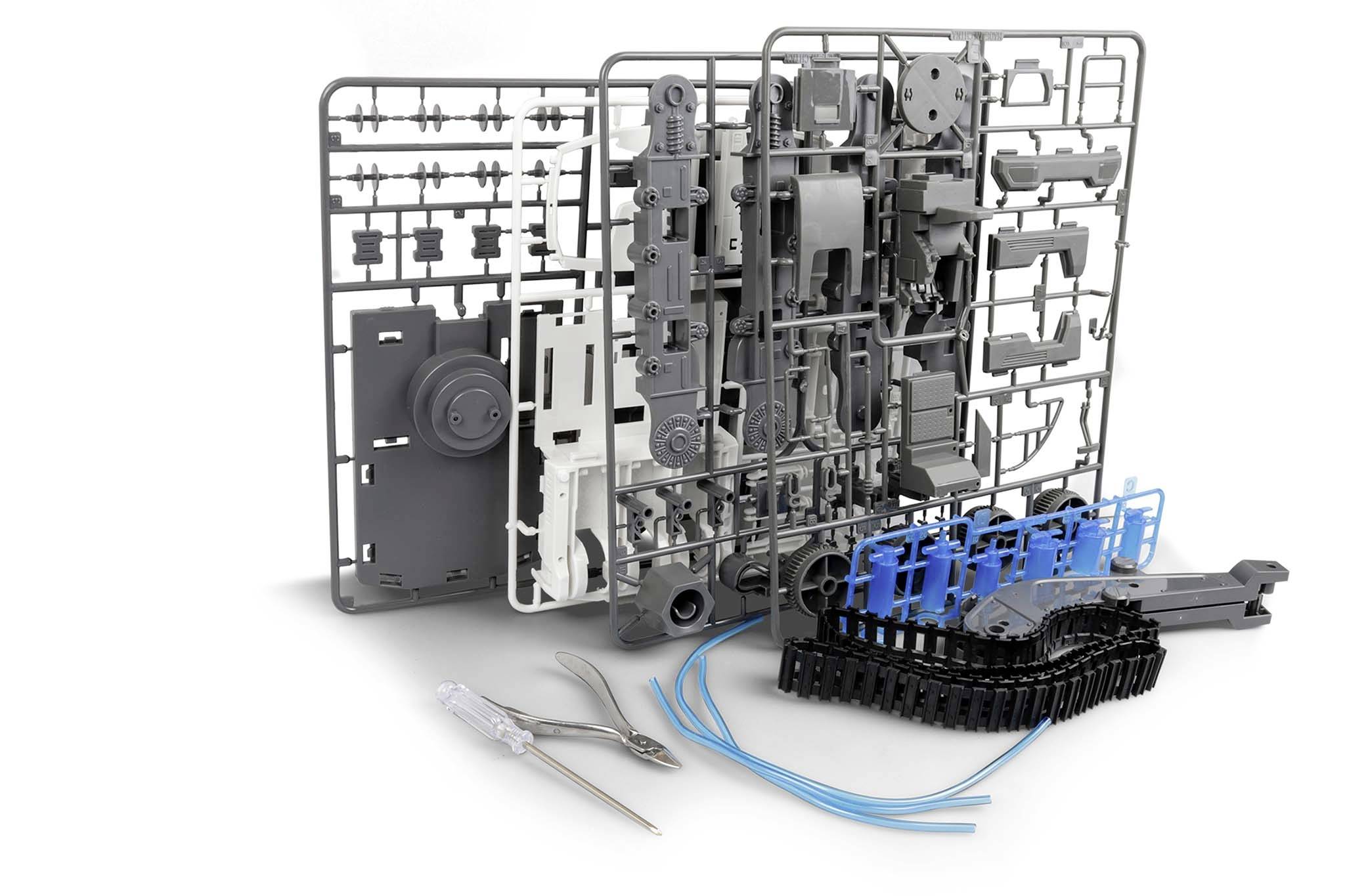 Revell Engineers Adventskalender "Engineers Excavator" Hydraulik-Bagger Technik Adventskalender Altersklasse ab 8 Jahre