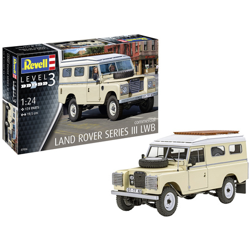 Revell 07056 Land Rover Series III LWB (commercial) Automodell Bausatz 1:24