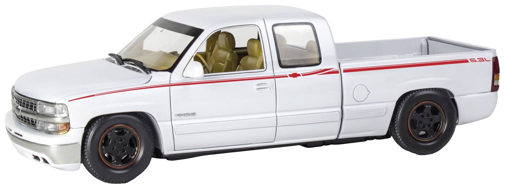 Revell 14538 1999 Chevy® Silverado® Street Pickup Automodell Bausatz 1:25