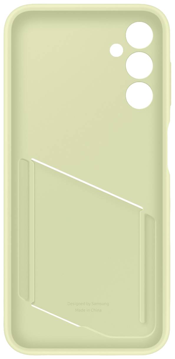 Samsung Card Slot Case Backcover Samsung Galaxy A14 (LTE), Galaxy A14 5G Lime EF-OA146TGEGWW
