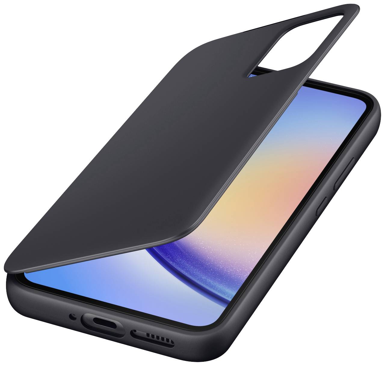 Samsung Smart View Wallet Case Booklet Samsung Galaxy A34 5G Schwarz