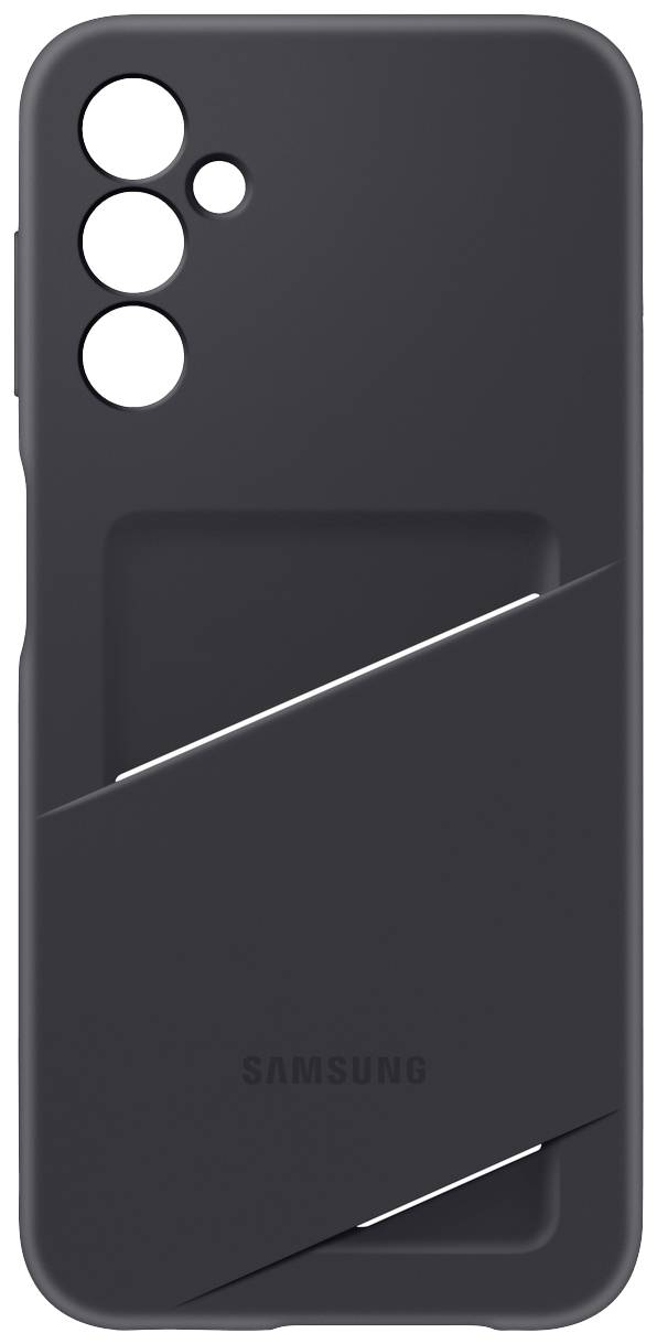 Samsung Card Slot Case Backcover Samsung Galaxy A14 (LTE), Galaxy A14 5G Schwarz