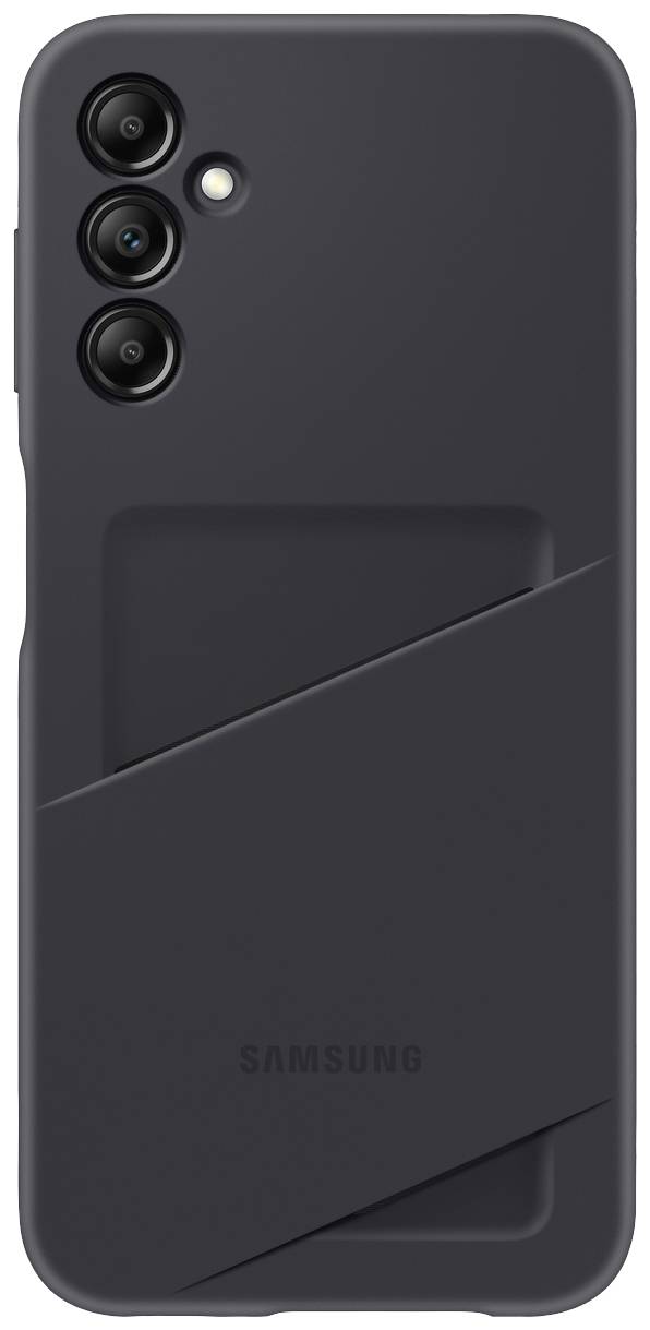 Samsung Card Slot Case Backcover Samsung Galaxy A14 (LTE), Galaxy A14 5G Schwarz