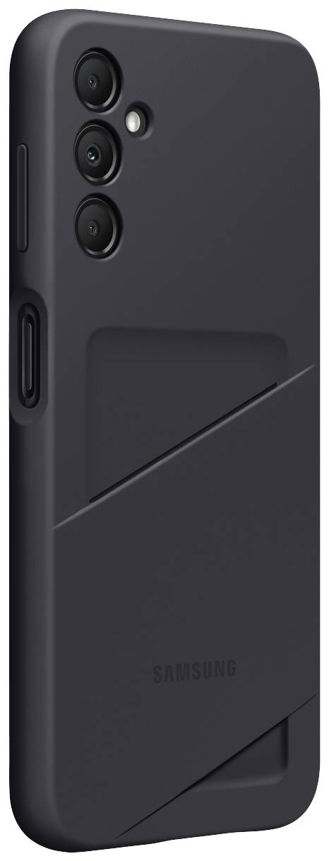 Samsung Card Slot Case Backcover Samsung Galaxy A14 (LTE), Galaxy A14 5G Schwarz