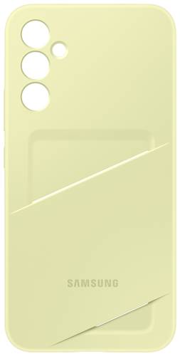 Samsung Card Slot Case Backcover Galaxy A34 5G Lime