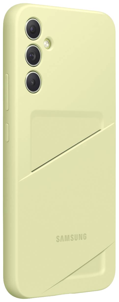Samsung Card Slot Case Backcover Samsung Galaxy A34 5G Lime EF-OA346TGEGWW