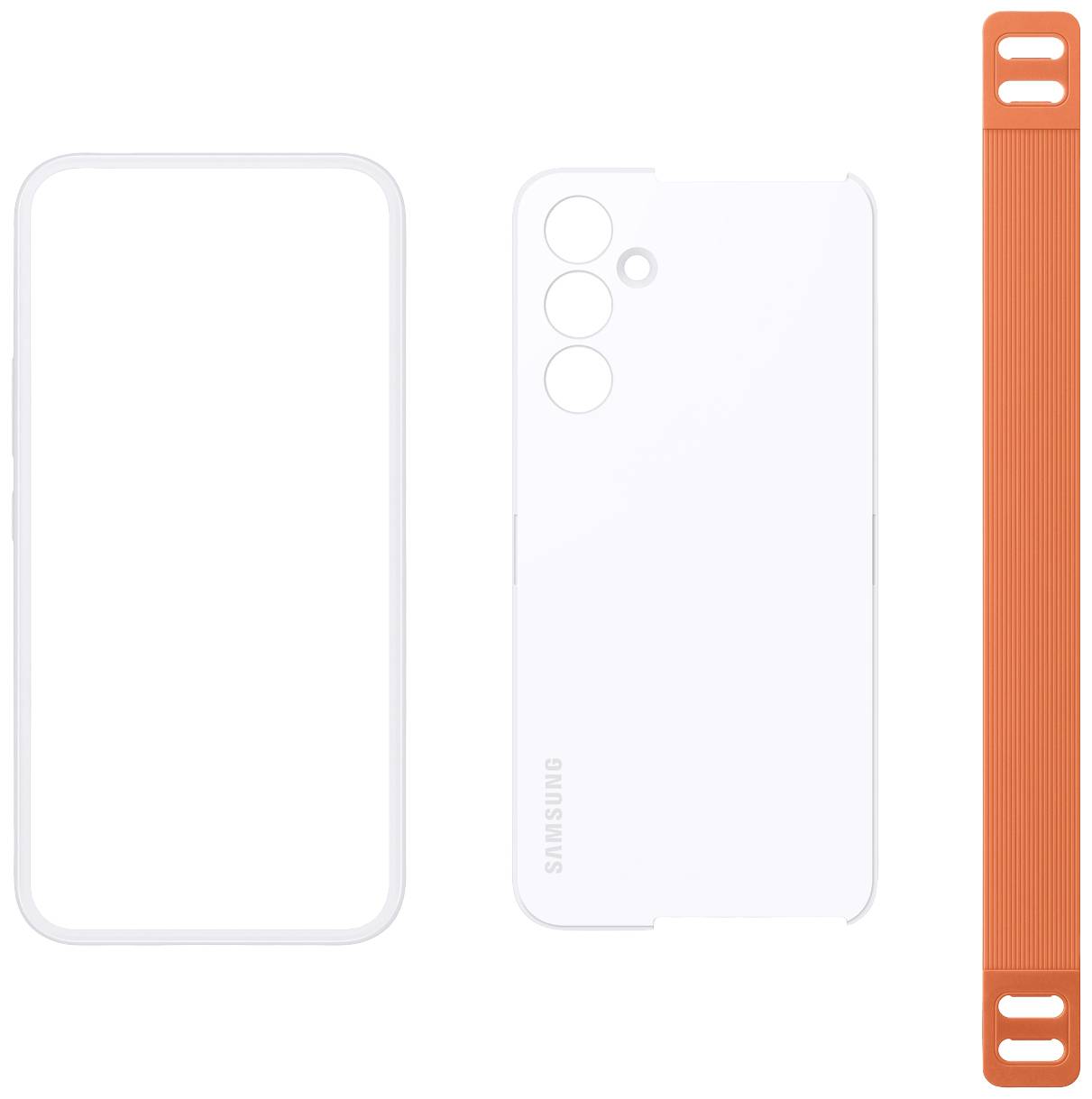 Samsung Strap Case Backcover Samsung Galaxy A54 5G Weiß EF-XA546CWEGWW