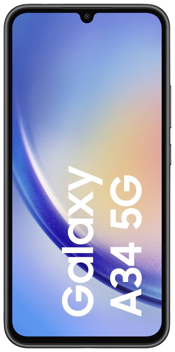 Samsung Galaxy A34 5G Smartphone 128 GB 16.8 cm (6.6 Zoll) Graphit Android™ 13 Hybrid-Slot
