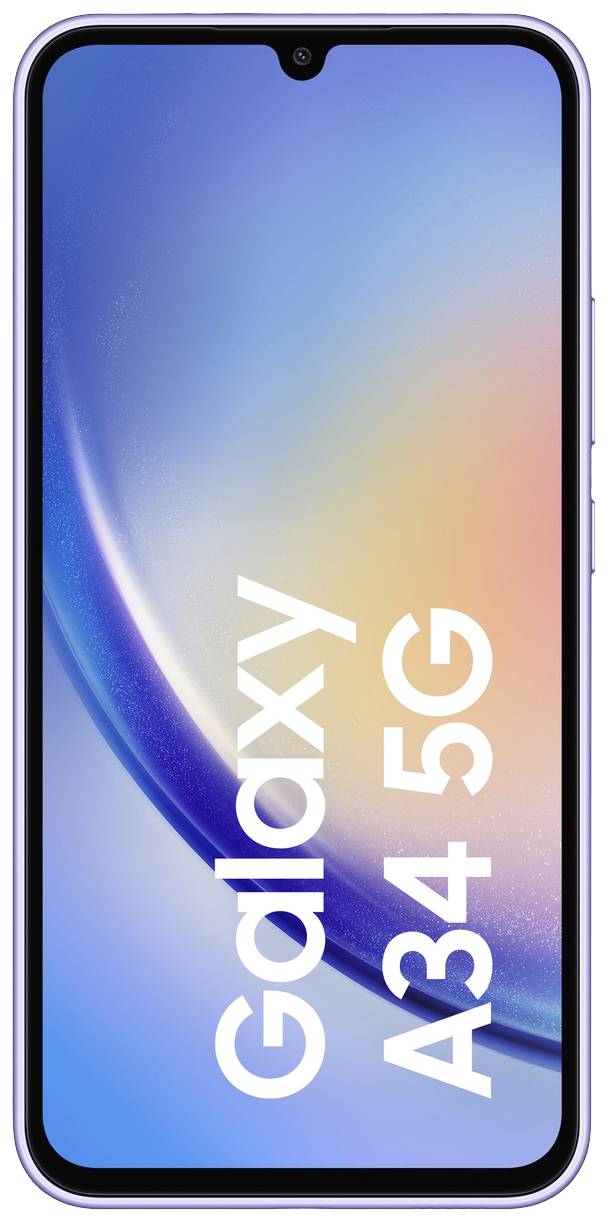 Samsung Galaxy A34 5G 128 GB Violett 16.8 cm (6.6 Zoll) Smartphone