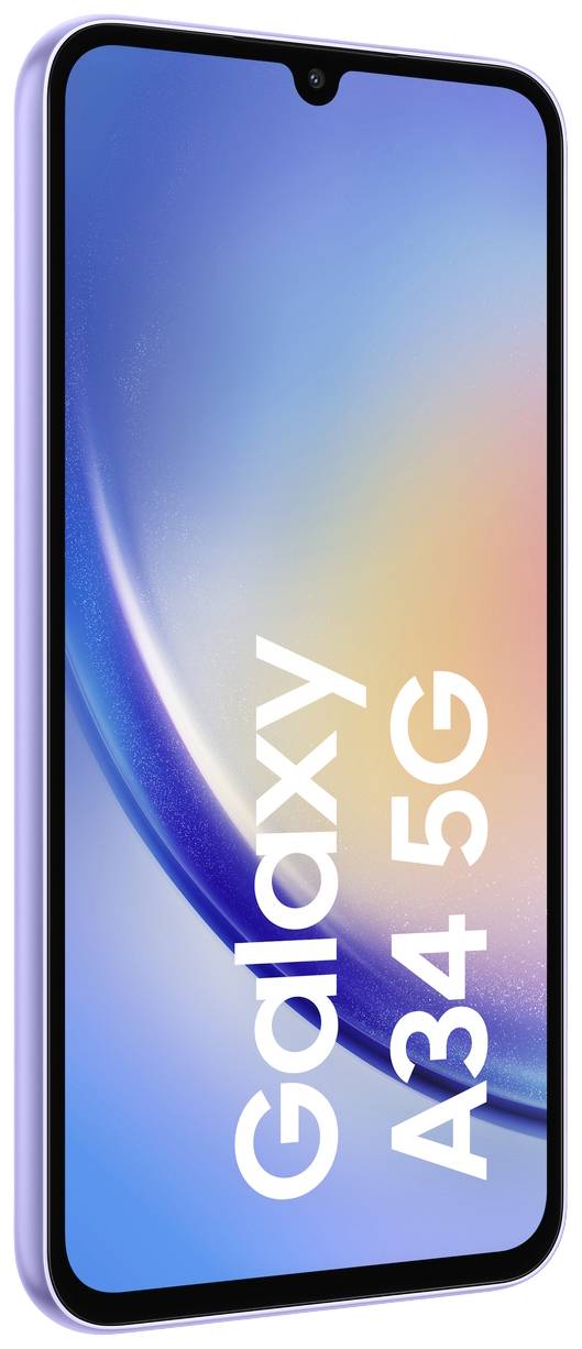 Samsung Galaxy A34 5G 128 GB Violett 16.8 cm (6.6 Zoll) Smartphone