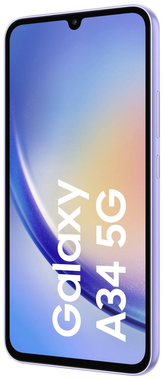 Samsung Galaxy A34 5G 128 GB Violett 16.8 cm (6.6 Zoll) Smartphone