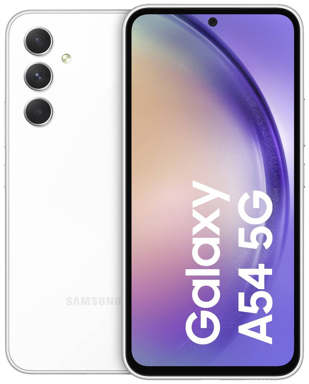 Samsung Galaxy A54 5G 128 GB Weiß 16.3 cm (6.4 Zoll) Smartphone