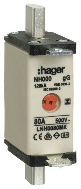 Hager LNH0080MK NH-Sicherung 80A 3St.