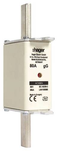 Hager LNH1080M6 NH-Sicherung 80A 3St.
