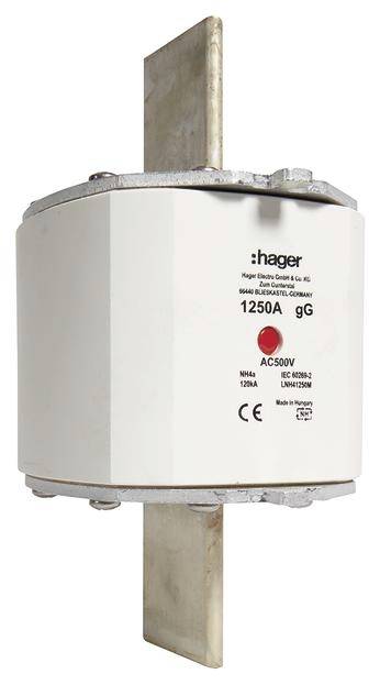 Hager LNH41250M NH-Sicherung 1250A 1St.