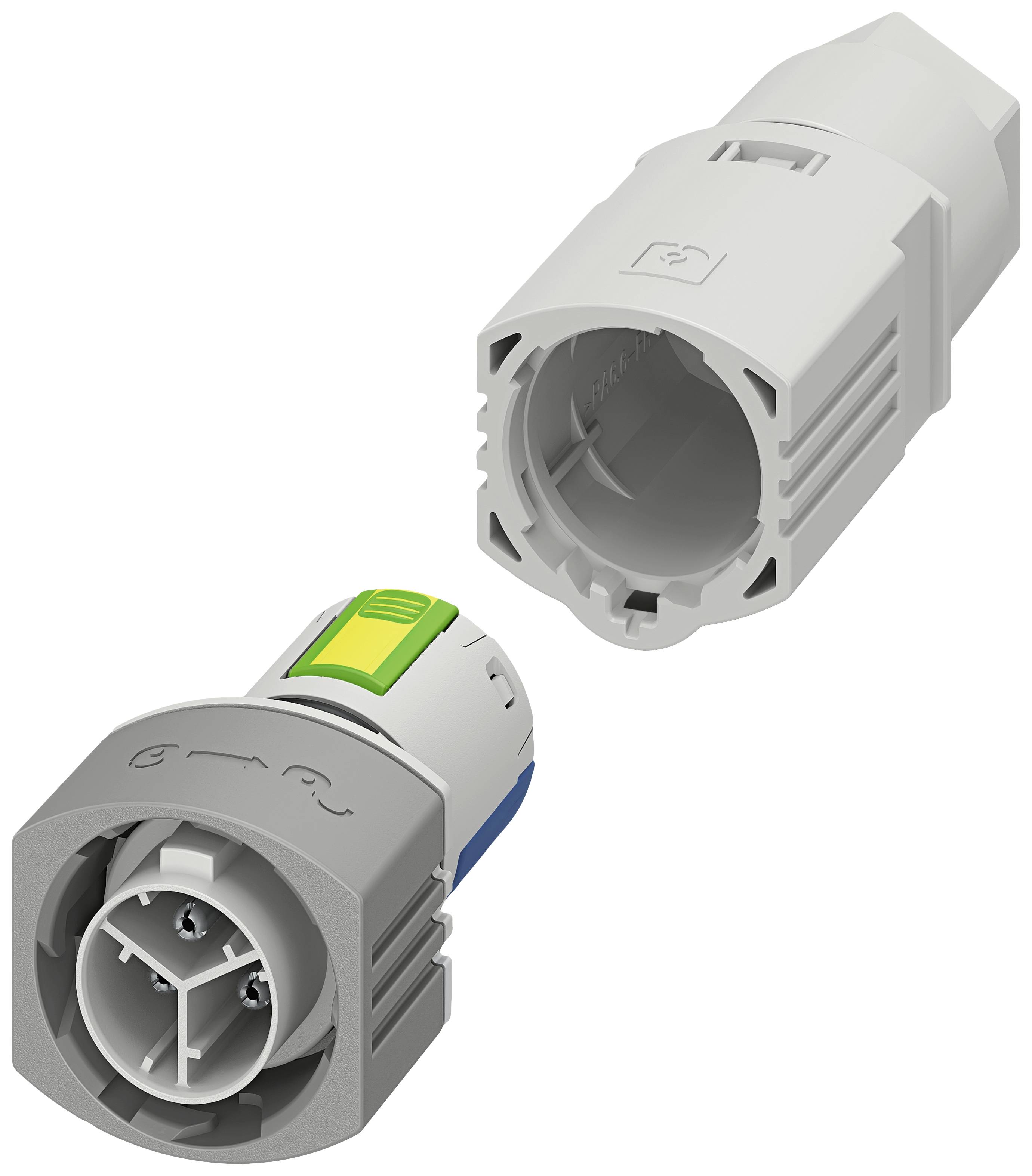 Phoenix Contact 1088672 Steckverbinder Buchse, gerade Gesamtpolzahl: 3 Serie (Rundsteckverbinder): IPD 1St.