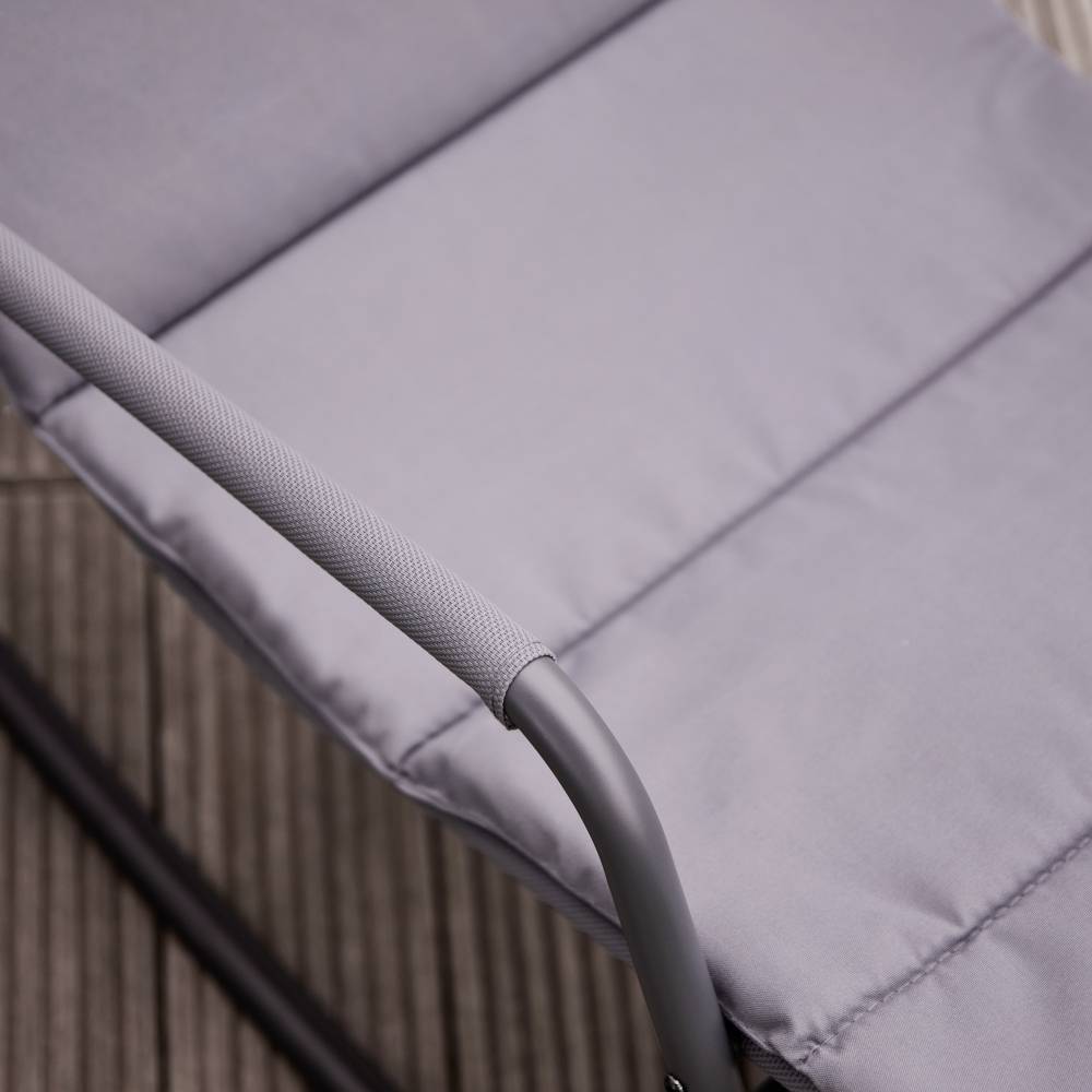 Siena Garden P02078 Aliano Blue Schaukelliege mit Kissen