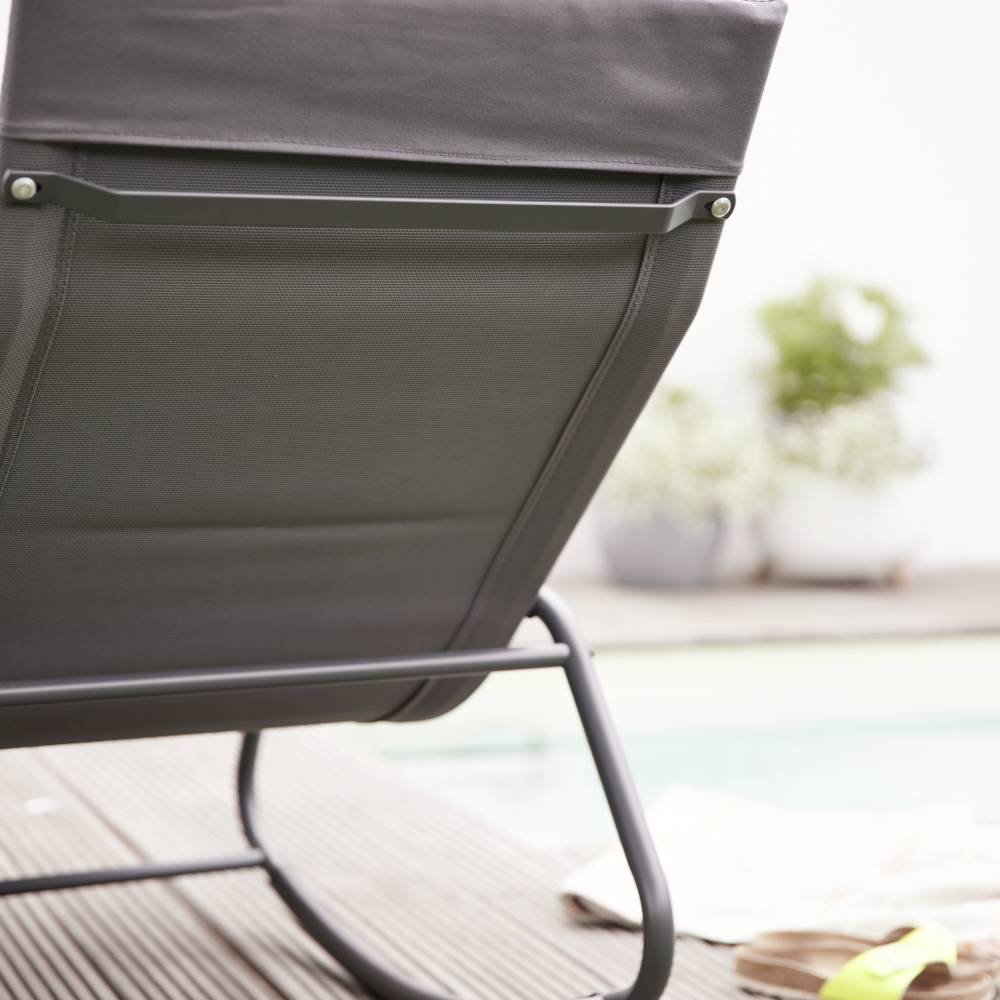 Siena Garden P02078 Aliano Blue Schaukelliege mit Kissen