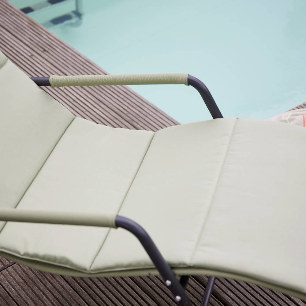 Siena Garden P02081 Aliano Green Schaukelliege mit Kissen